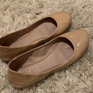 Vince Camuto Nude Ballet Flats